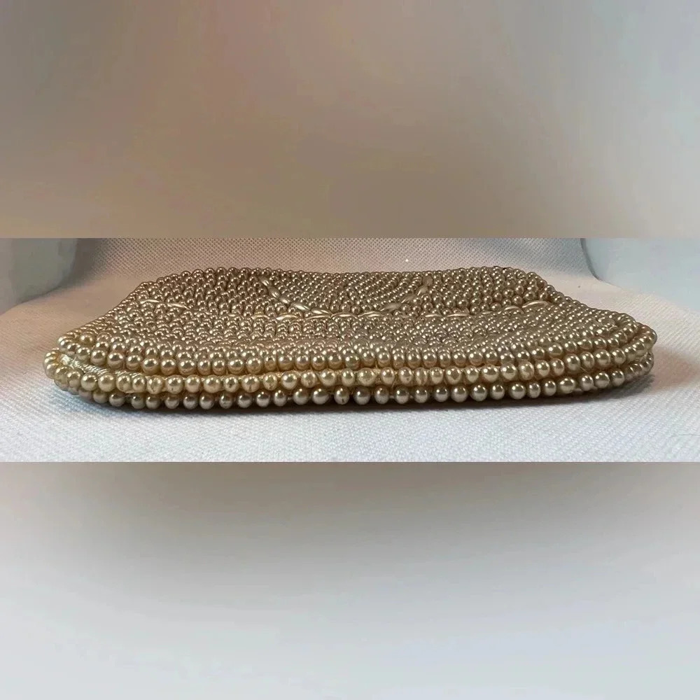 VINTAGE: Art-Deco ladies beaded coin purse. - Picture 3 of 13